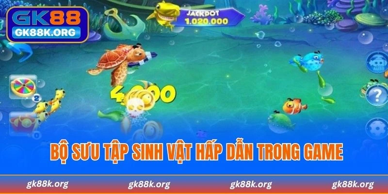 Bộ sưu tập sinh vật hấp dẫn trong game