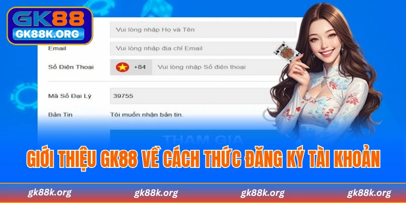 Cách thức đăng ký tài khoản